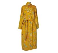 PIP Studio Les Fleurs Peignoir de Bain Couleur Jaune Taille L Peignoir Kimono Femme Peignoir