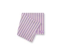 PIP STUDIO Lot de 4 - Serviettes de table / serviettes en tissu Lily&Lotus Stripes, lilas - 40x40cm, 4 pièces