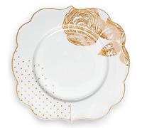 PIP Studio Lot de 6 assiettes Royal White 17 cm