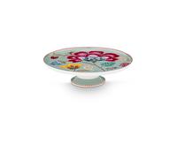 PIP STUDIO Mini présentoir à gâteau 21cm BLOOMING TALES Fantasy Blue bleu clair