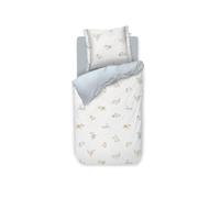 Pip Studio Parure de lit Blossom Chique - Couleur : blanc - Dimensions : 155 x 220 cm + 80 x 80 cm