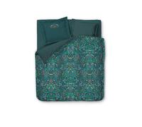 PIP STUDIO Parure de lit en percale FOREST FINDINGS 2x 70x90cm / 200x200cm vert foncé