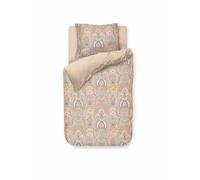 PIP STUDIO Parure de lit en percale JABALI FLOWER 70x90cm / 140x200cm Rose rose