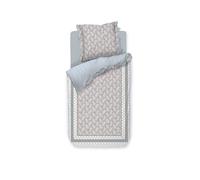PIP STUDIO Parure de lit en percale KAIRI BLOOM 70x90cm/140x200cm Bleu clair bleu clair