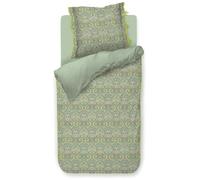 Pip Studio Parure de lit Kikoy - Couleur : vert - Taille : 80 x 80 cm