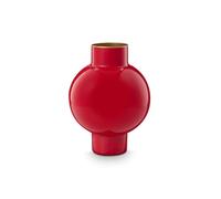Pip Studio Petit vase en métal rouge 18 x 24 cm