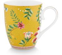 Pip Studio Porcelaine La Majorelle Yellow Grande tasse jaune 350 ml