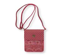 Pip Studio Sac téléphone portable rose gris foncé pour femme - Phone Bag Kyoto Festival Dark Pink 188253