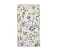 PiP Studio Secret Garden Serviette de toilette Bleu blanc 55 x 100 cm