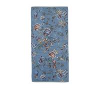 Pip Studio Serviette de bain Secret Garden - Bleu - 70 x 140 cm