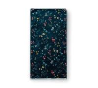 Pip Studio Serviette de douche Les Fleurs | Bleu foncé - 70 x 140