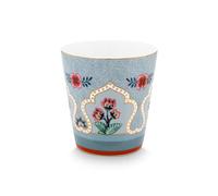 PiP Studio | Set cadeau tasses sans poignées | Oriental Flower Festival | Bleu