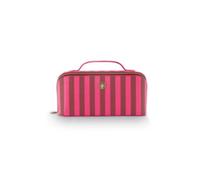 Pip Studio Trousse de Toilette Cyrille Cosmetic Bag Stripe Pink Rose Brun