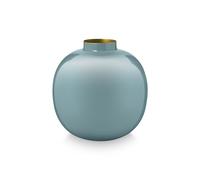 Pip Studio - Vase en métal (Bleu clair, 23cm)