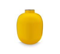 Pip Studio Vase en métal jaune 32 cm