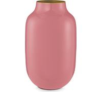 Pip Studio Vase ovale en métal Vieux rose 30 cm
