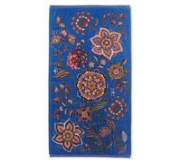 Pip Studio Viva la Vida Serviette de bain bleue 100 x 180 cm (1 pièce)