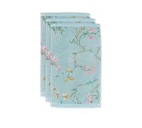 PiP Studio [W] Lot de 3 serviettes d'invité Les Fleurs Blue UV UV 30 x 50 cm