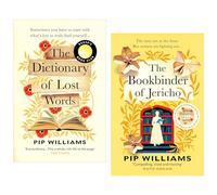 Pip Williams 2 Books Collection Set (The Dictionary of Lost Words & The Bookbinder of Jericho)