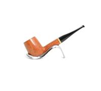 Pipa Savinelli Primo fumée (128, 6 mm) - Modèle Billiard de finition Lisse naturelle en bruyère