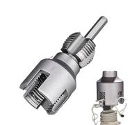 Pipe à Double Fonction - Coupeur Extérieur Intérieur, Aides D'irrigation De Jardin | Outil Manuel Compatible Pour Perceuse Portable, Accessoire De Rénovation De Tuyau