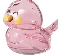 Pipe à eau pour oiseau - Jouet sonore transparent pour simulation de voix - Sifflet de voix d'oiseau claire - Flûte d'entraînement pour - Pour les voyages, la maternelle, la maison, le camping