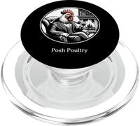 Pipe à Fumer élégante avec Citation de volaille PopSockets PopGrip pour MagSafe