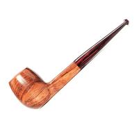 Pipe À Fumer En Bois De Poirier Tendance Pipe À Tabac Portable À Tige Droite Filtrage 3MM - Amovible Facile À Nettoyer Cadeau De Fête Des Pères/Noël