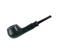 Pipe À Fumer En Bois Massif Personnalisée, Pipe À Tabac De Luxe Sculptée À La Main-Compatible Avec Filtre 9mm Cadeau Pour Grand-père, Mari, Ami, Collectionneur(Green)