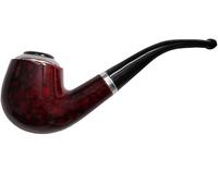 Pipe à fumer en bois poli marron pour détective victorien et événements mystérieux