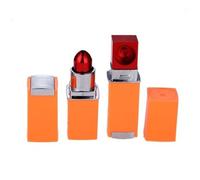 Pipe À Fumer En Métal, 73mm, En Aluminium Et Abs, Pour Tabac, Herbes, Rouge À Lèvres, Design, Déguisement Créatif, 1 Pièce