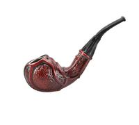 Pipe À Fumer en Résine Personnalisable avec Filtre, Pipe À Tabac Amovible pour Le Nettoyage- Cuvette en Métal pour Grand-père, Mari, Ami, Collectionneur