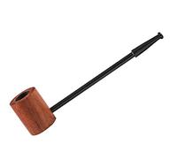 Pipe À Fumer, Pipe Classique en Bois de Santal Rouge Détachable Popeye À Long Manche, Idéal Pour Cadeaux du Père, Petit Ami ou Mari