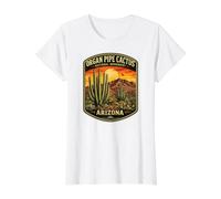Pipe à Orgue Cactus National Monument T-Shirt Graphique avec Valeur