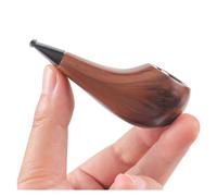 Pipe À Tabac Courte Avec Filtres À Tuyaux Pipes À Tabac En Bois Pipe À Fumer En Bois Faite À La Main Cadeau de Vacances Parfait