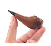 Pipe À Tabac Courte Avec Filtres À Tuyaux Pipes À Tabac En Bois Pipe À Fumer En Bois Faite À La Main Cadeau de Vacances Parfait