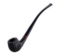 Pipe À Tabac En Bois De Bruyère Pipe À Fumer Classique À Longue Tige Pipe A Fumer Tabac À Filtre 3MM Fabriquée À La Main Amovible - Pour Hommes Et Femmes(Brown)