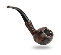 Pipe à tabac en bois faite à la main, accessoire de fumage traditionnel, accessoire de costume