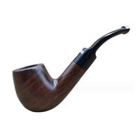 Pipe À Tabac, Pipe À Tabac En Bruyère Avec Pochette En Cuir Pour Pipe À Tabac Avec Filtre À Pipe En Métal, Tamis À Pipe, Cure-pipes Et Accessoires Pour Fumeurs,One Size