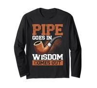 Pipe amateur de fumage Roll Lover Pipe Smoking Men Manche Longue