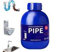 Pipe Bobo Cleaner, Pipe Bobo Drain Unblocker, Puissant Nettoyant for évier Et Canalisations, Pipe-Bobo Déboucheur Canalisation for L'extérieur et Cuisine, Agent De Dragage De Tuyaux Puissant (1)