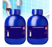 Pipe Bobo Deboucheur, Pipe Bobo Drain Cleaner, Puissant Nettoyant For éVier Et Canalisations, éViers De Cuisine, Douches, Salles De Bains Et Toilettes (2pcs)