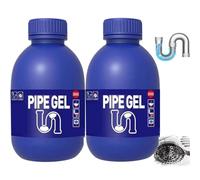 Pipe Bobo Pipeline Dredging Agent,Pipe Bobo Deboucheur Canalisation Drain Cleaner, Lanoxie Déboucheur Pro, Lanoxie Destop Deboucheur Wc Canalisation,Puissant Nettoyant For évier Et Canalisations (2PC)