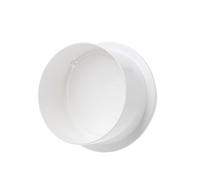 Pipe brouillon Backdraft Encadrant Ventilation de ventilation Inline Extractor Ventilateur Back Shutter(100mm)