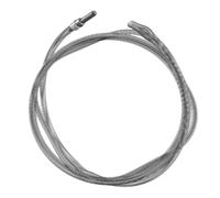Pipe Clog Remover, Pipeline Dredge, Flexible Hose Spring Steel Multiple Sizes Easy Handling Rust Proof Compact Reliable, Drain Tool for Home Bathroom Sink, Small, Medium, Large, Silver
