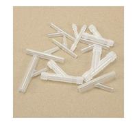 Pipe connector 20pcs Hypotenuse Y Tee Reduced Diameter Equal Diameter Tee Aquarium Fish Tank Air Pump Hose Fitting Join (Size : 7.9 3.9 7.9mm) Plumbing Fittings