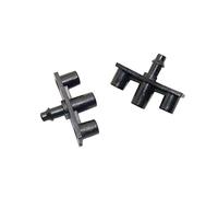 Pipe connector 600pcs G-type atomizing nozzles bracket splitters connectors 4/7mm Hose Barbed Gardening Accessory Garden Irrigation system tool