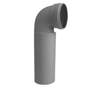 Pipe coudée évacuation WC recoupable, diamètre 90/100 mm