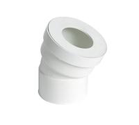pipe coudée pour wc - courte - diamètre 100 mm - femelle - nicoll cw433f