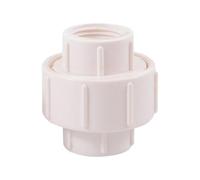 Pipe Coupling Nuts - Circular PVC Connector, Threaded Attachment Fastener, Removable Irrigation Joint Hardware | Water Pipeline Repair Connector Accessory, Heavy Duty Plumbing Installation Tool